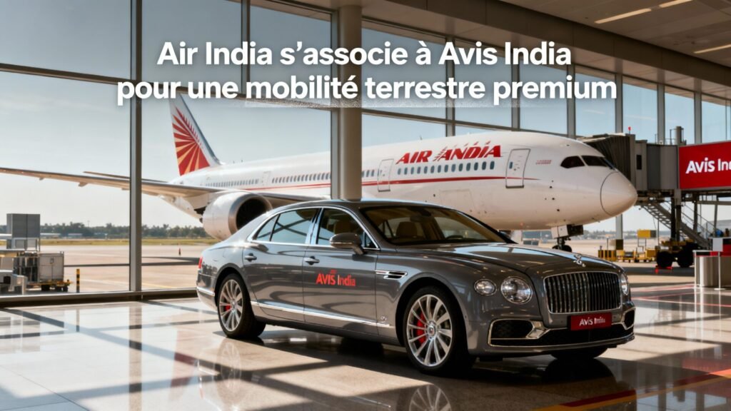 Air India s'associe à avis India pour une mobilité terrestre premium avec texte