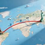 Distance Paris New York : chiffres, vols et émissions sans aucun texte