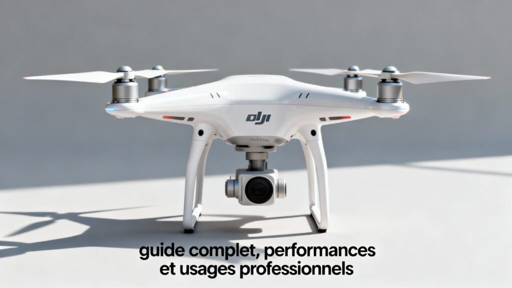 Dji phantom 4 pro : guide complet, performances et usages professionnels avec texte