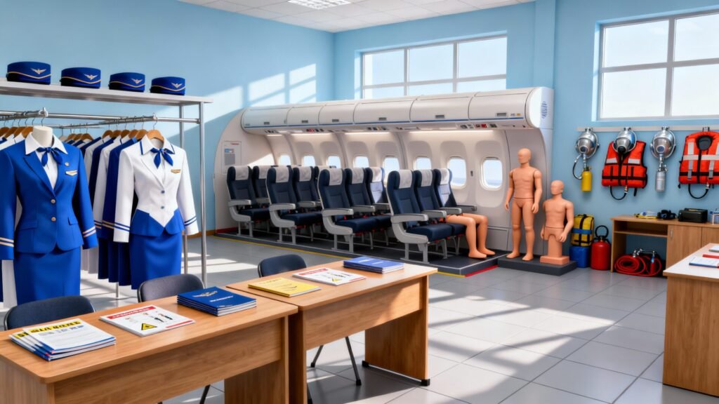 Formation hôtesse de l'air : tout savoir sur le métier et le CCA sans aucun texte