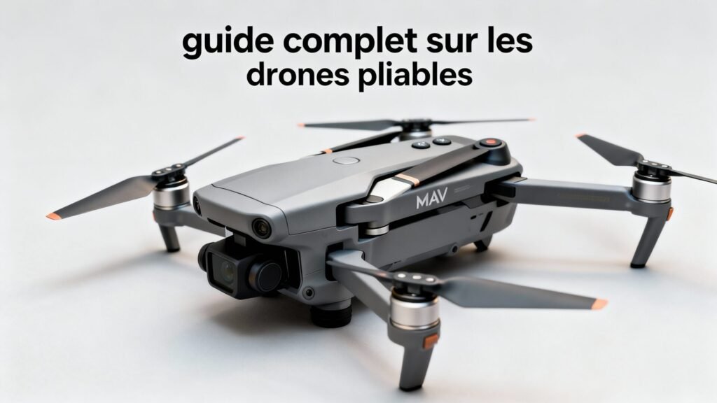 Mavic uav : guide complet sur les drones pliables avec texte