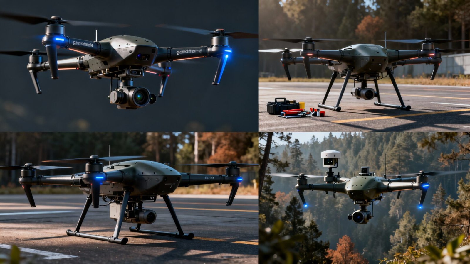 Drones de gendarmerie : missions, enjeux et perspectives